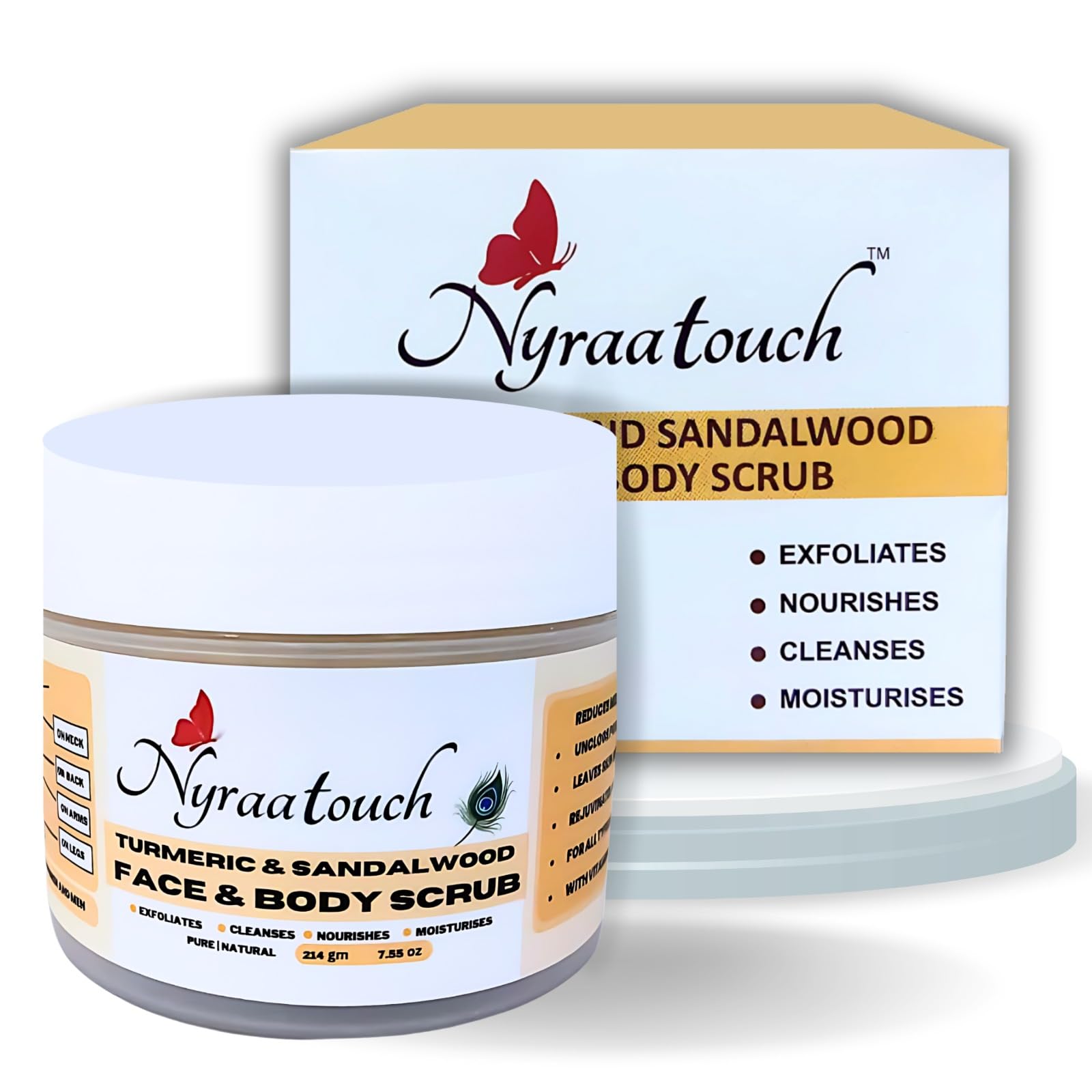 TURMERIC AND SANDALWOOD BODY SCRUB-image-12
