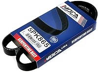 Vista 2 de MOCA 5PK865 6PK1538 Cinturones serpentinos compatibles con 1999-2000 para BMW 323i 2.5L, 2001-2002 para BMW 325xi 2.5L, 2001-2002 para BMW 525i