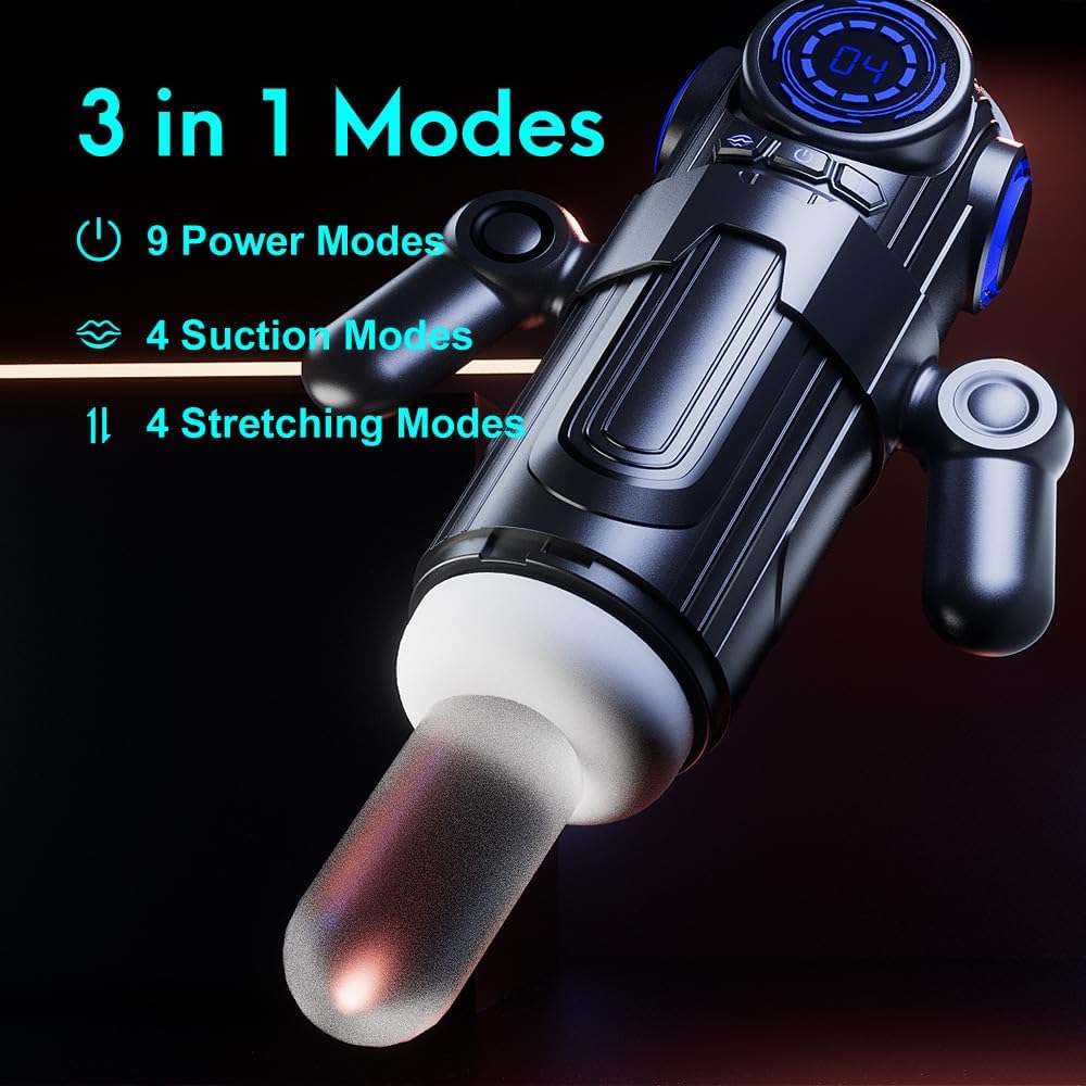 MKGD Masturbateurs Masculins Sextoyse Homme Sexmasturbâteur Sex Toys Télescopiques & Rotation Et Succion Automatique Masturbâteur Homme Mains Libres Vibration 3D Vaginette Véritable Fellation Léchée
