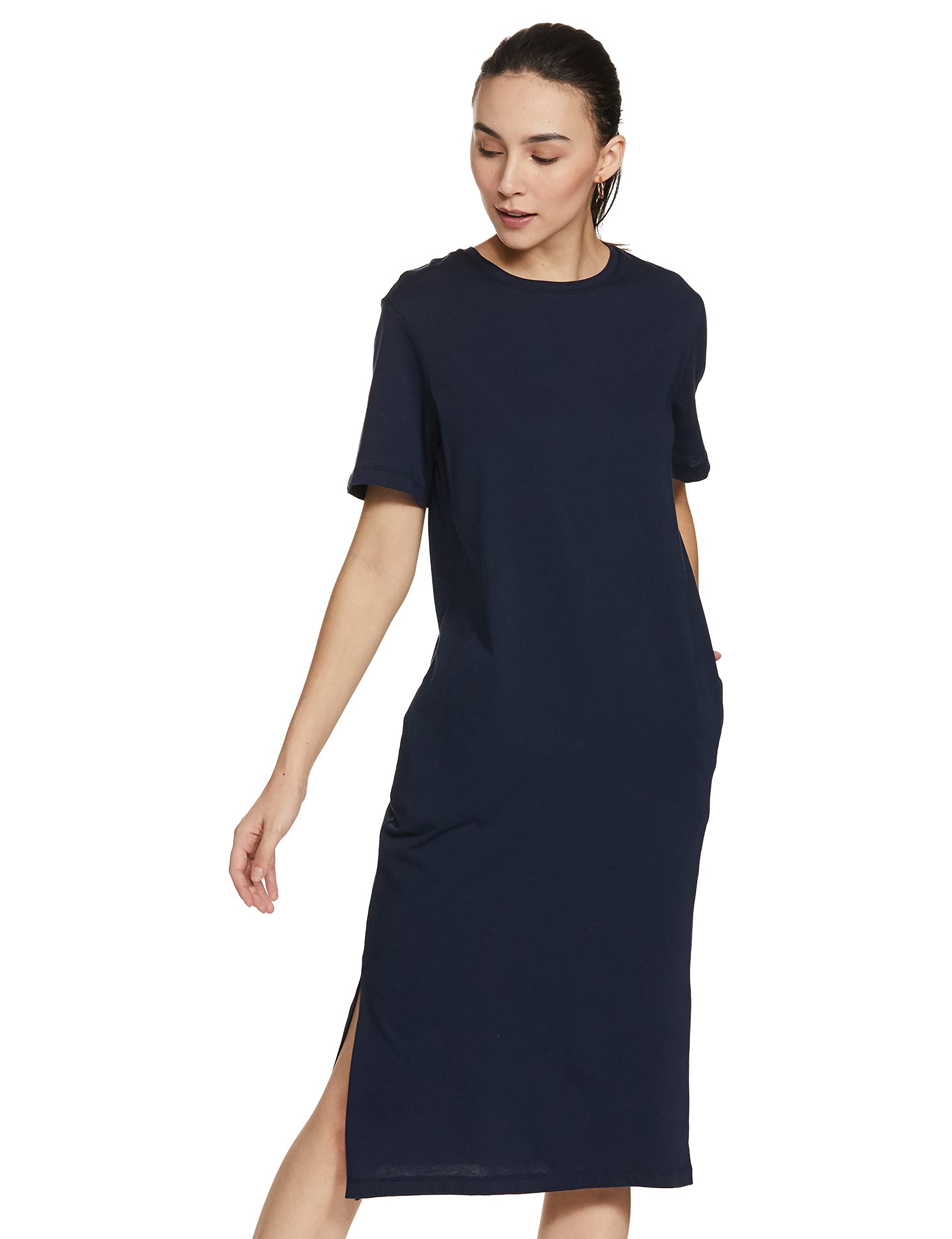 Polyester A-Line Casual Dress