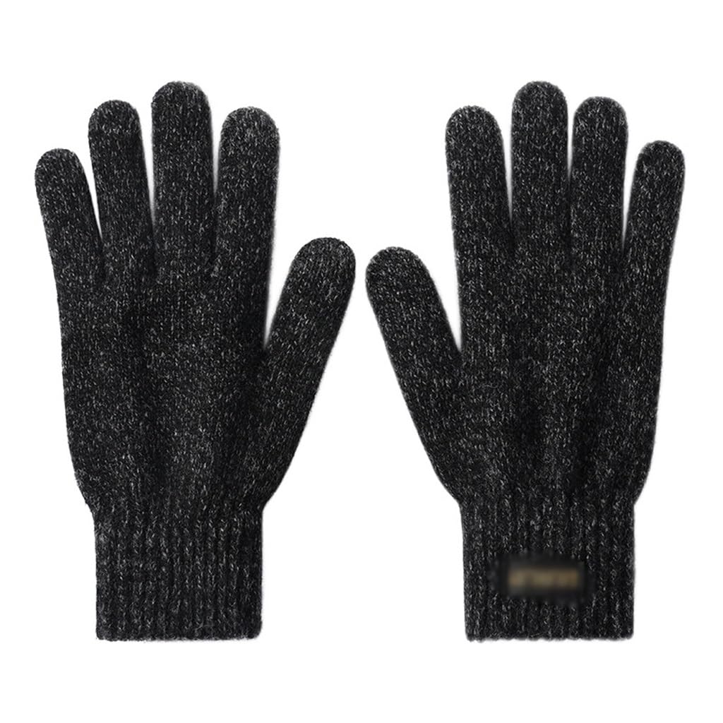 Guantes de invierno cálidos de punto for teléfono móvil, guantes de punto for invierno, guantes cálidos for adultos, mitones for hombres y mujeres