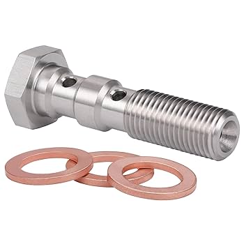 はんぺん Amazon.com: AC PERFORMANCE Double Banjo Bolt 3/8 x 24 (40mm