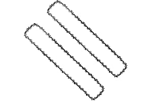 Pair of 14" Chainsaw Chains, Compatible with Kobalt KCS 4040-06 40v and SKIL CS4555-10 Chainsaws