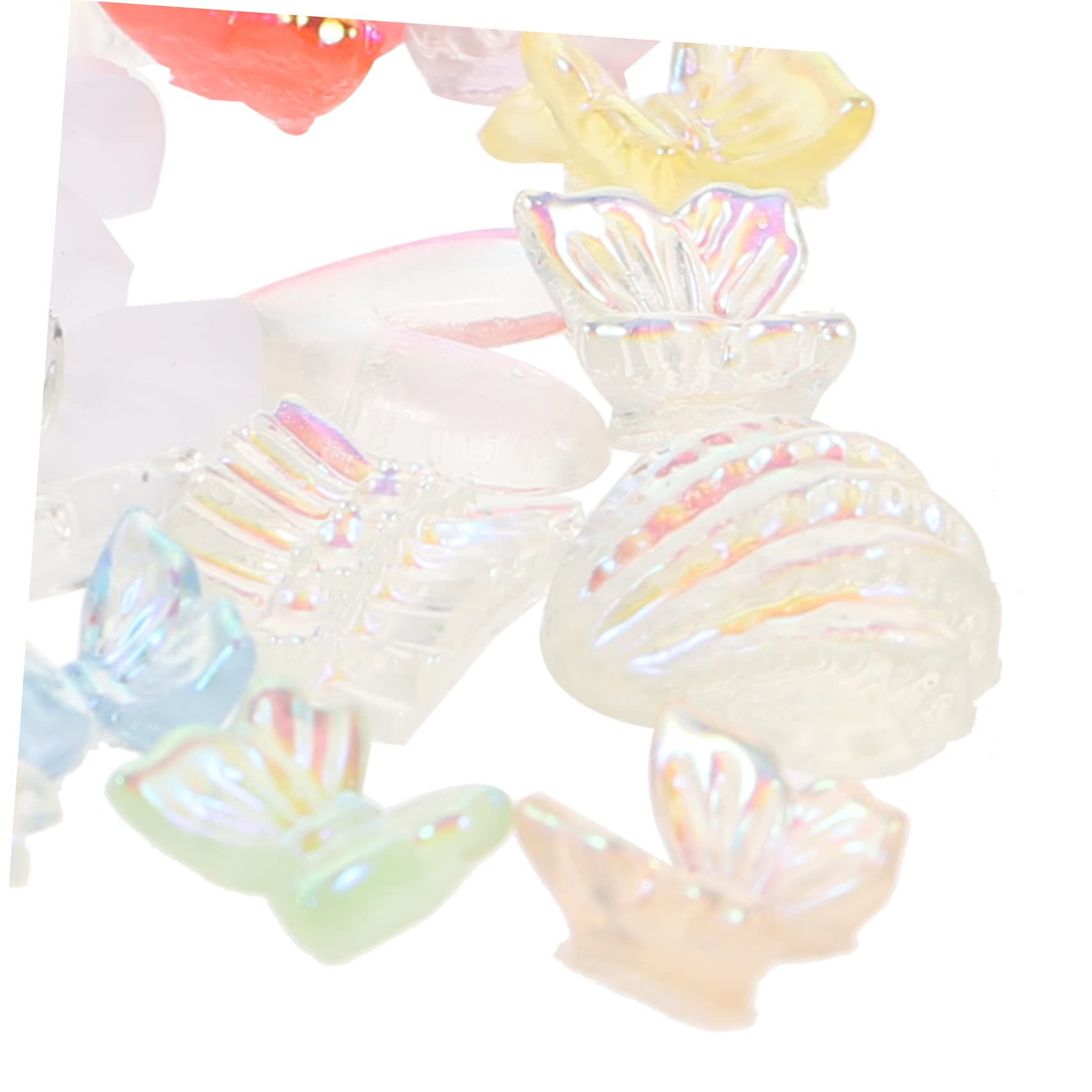 Healeved Charms De Manucure Forme De Nœud Et Décorations Pour Avec Perles De Boîtes De Charms Remplaçables Pour Nail Art