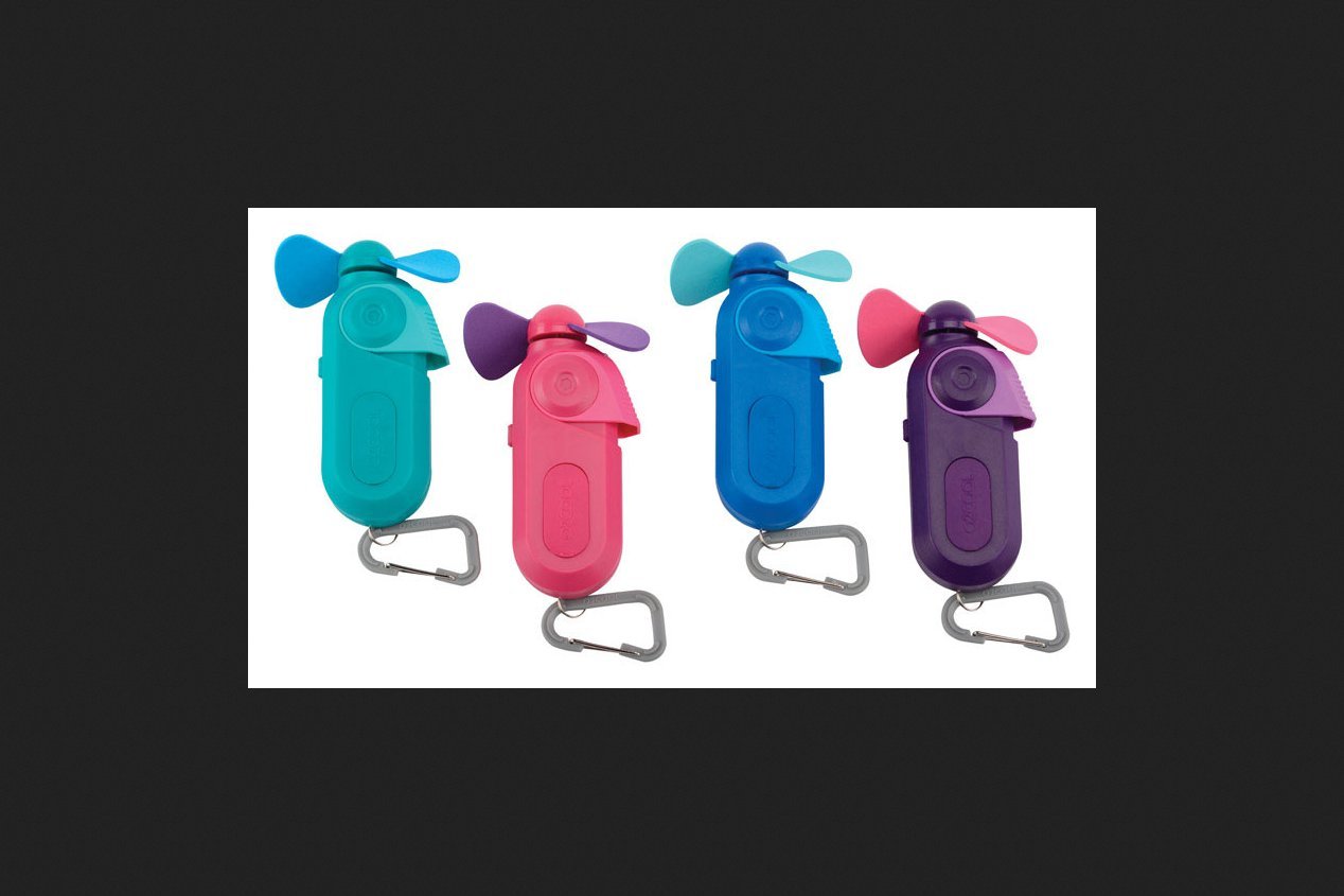 O2COOLMisting Carabiner Fan