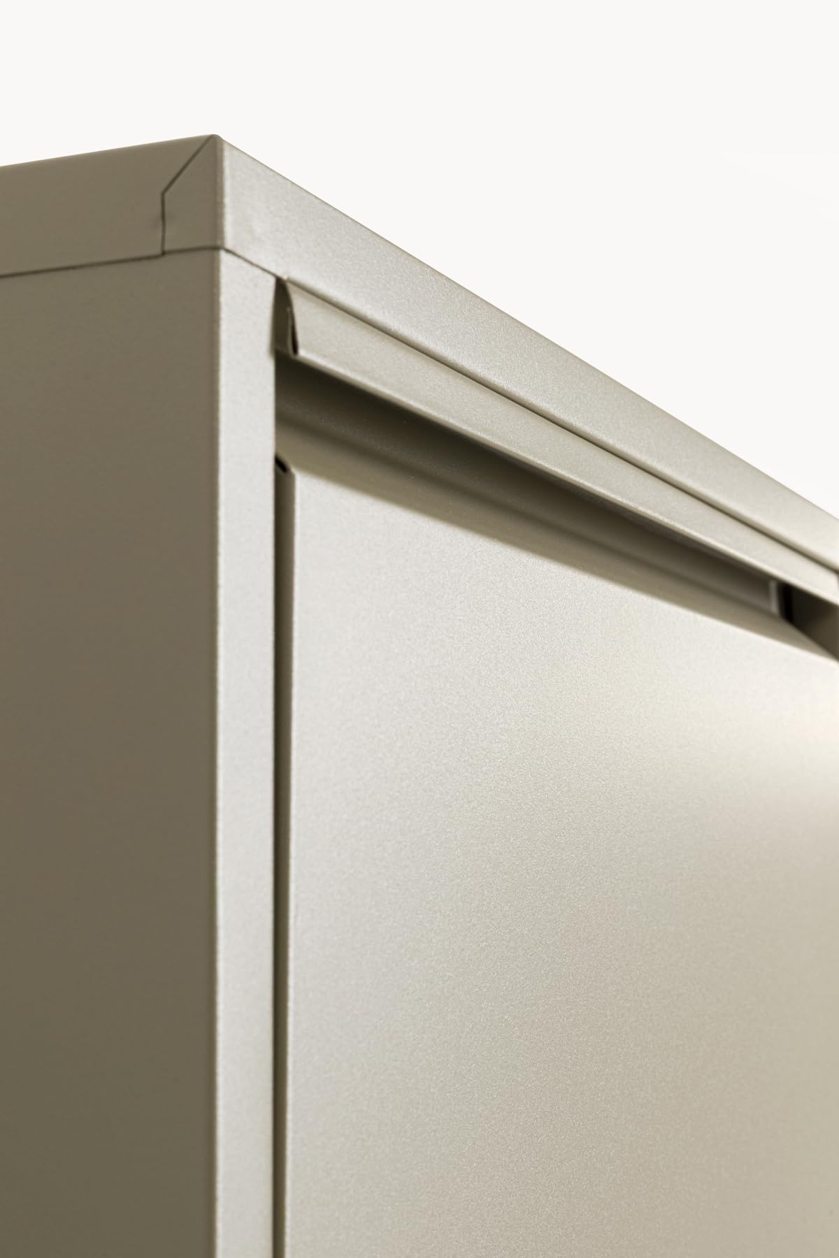 Kare Design Schuhschrank Caruso, Khaki, 173x50x15 cm, Schuhablage, Schuhkipper, Schuhregal, mit 3 Klappen, für 6 Paar Schuhe, Stahl, Schmal, Platzsparend, Hoch, Eingangsbereich