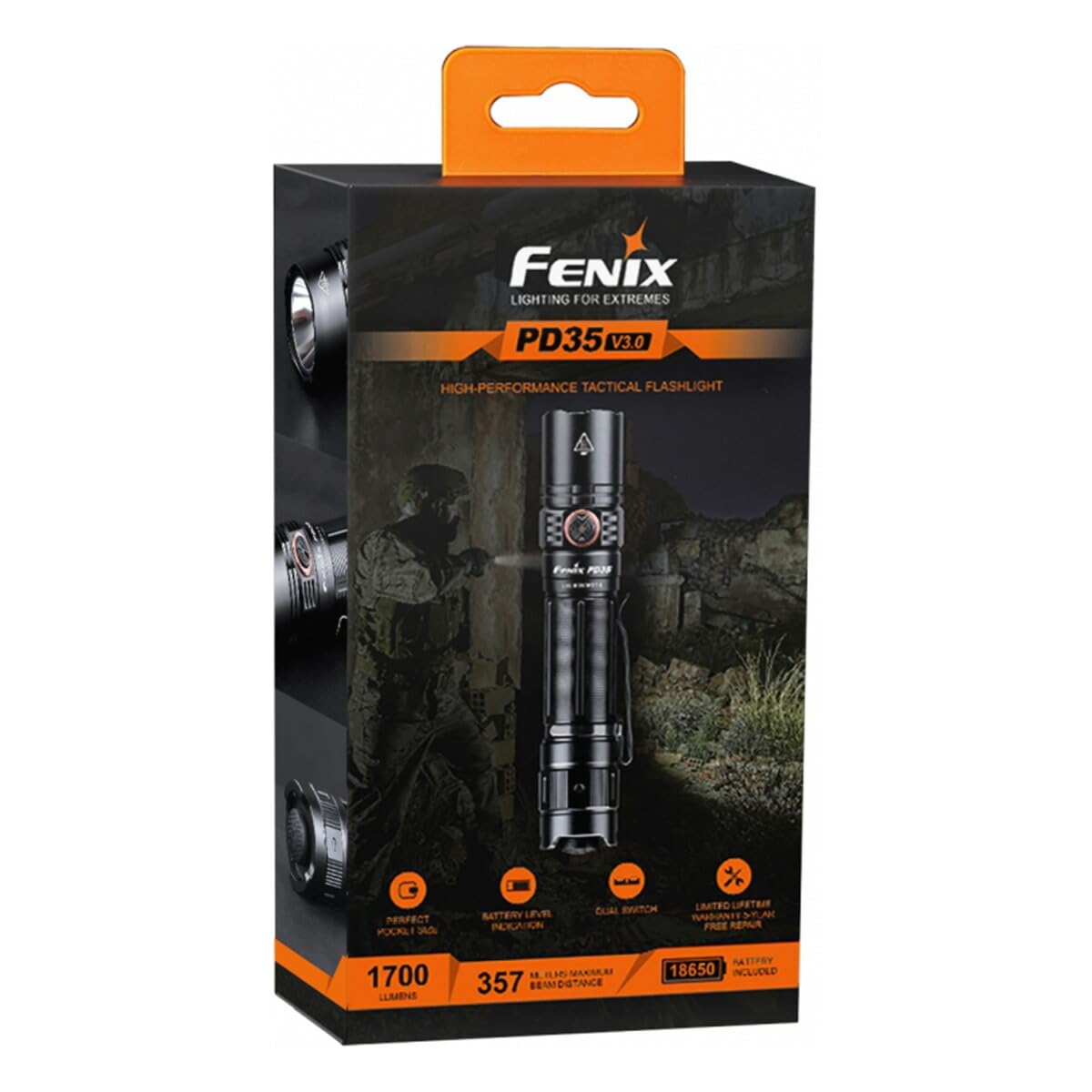 Amazon.co.jp: FENIX(フェニックス) PD35 V3.0 高性能 ポータブル