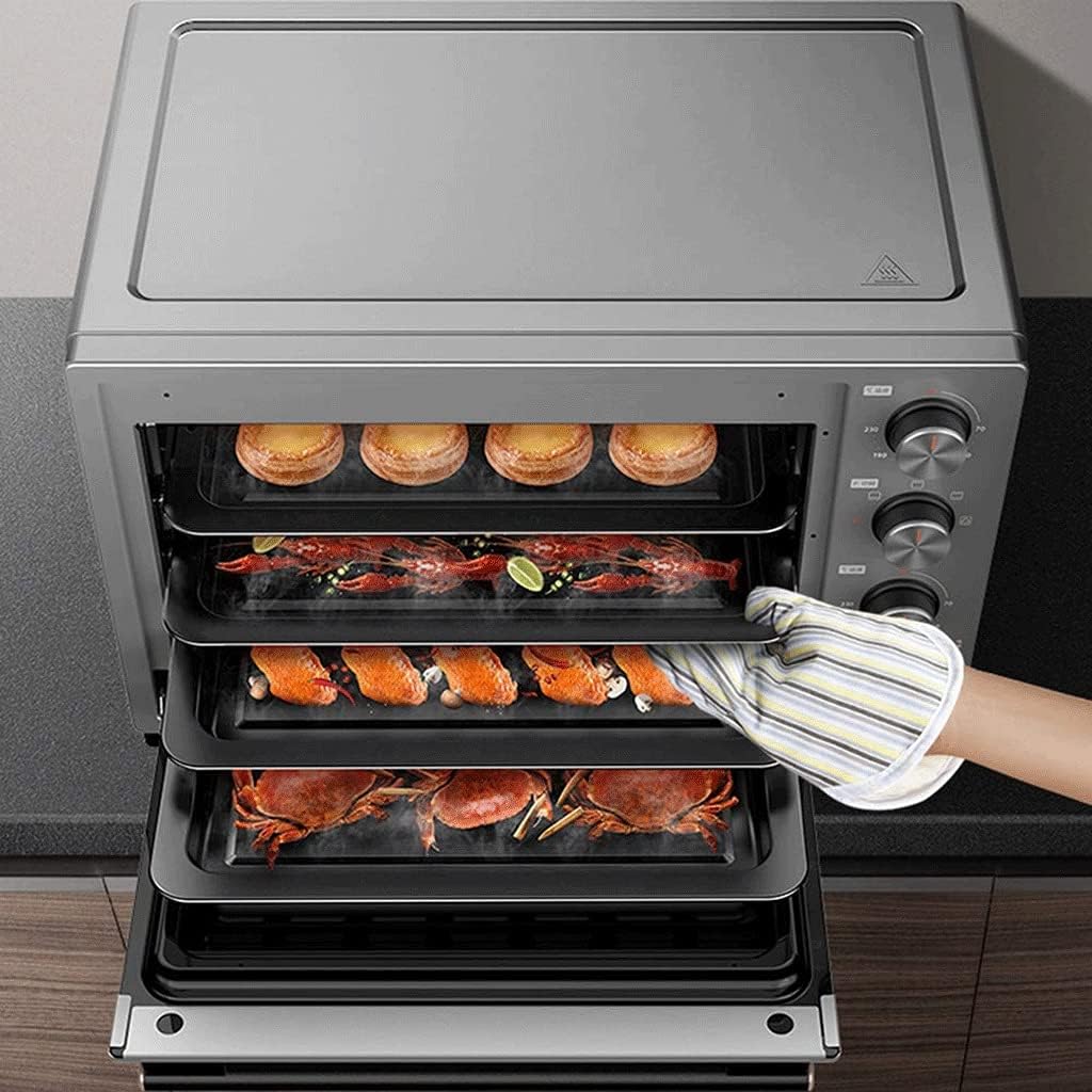 Oven- Oven Home Small Multi-functional Mechanical Large Capacity 32 Baking Electric Independent Temperature Control
