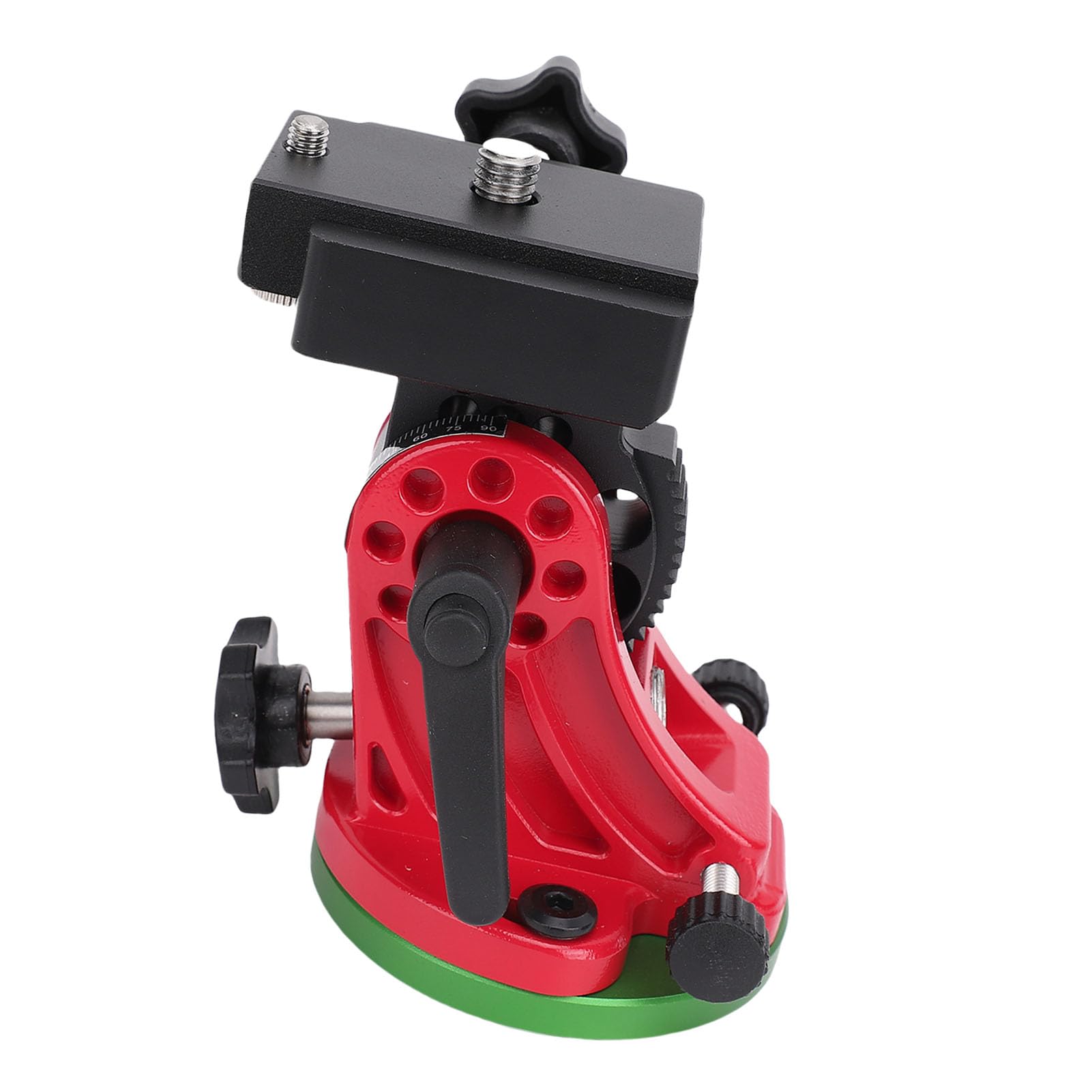 FILFEEL Base de Latitude Compatible Équatorial en Alliage d'aluminium à 90° pour Télescope, Suivi Astrophotographie, Éducation Astronomie – Filetage 3/8"