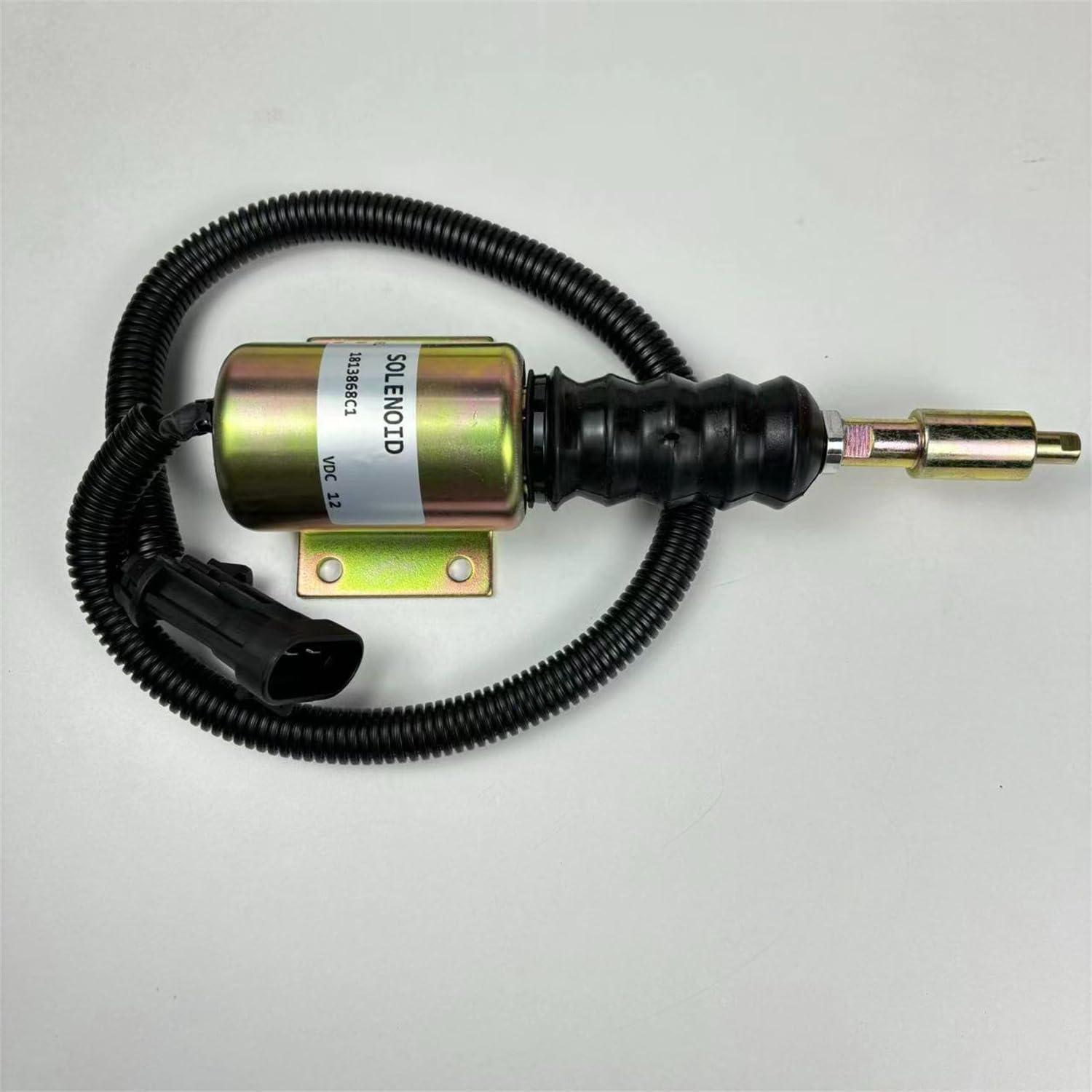 Fuel Shutoff Solenoid 1813868C1 for Navistar International DT360 DT466 2003ES YDXFDPARTS