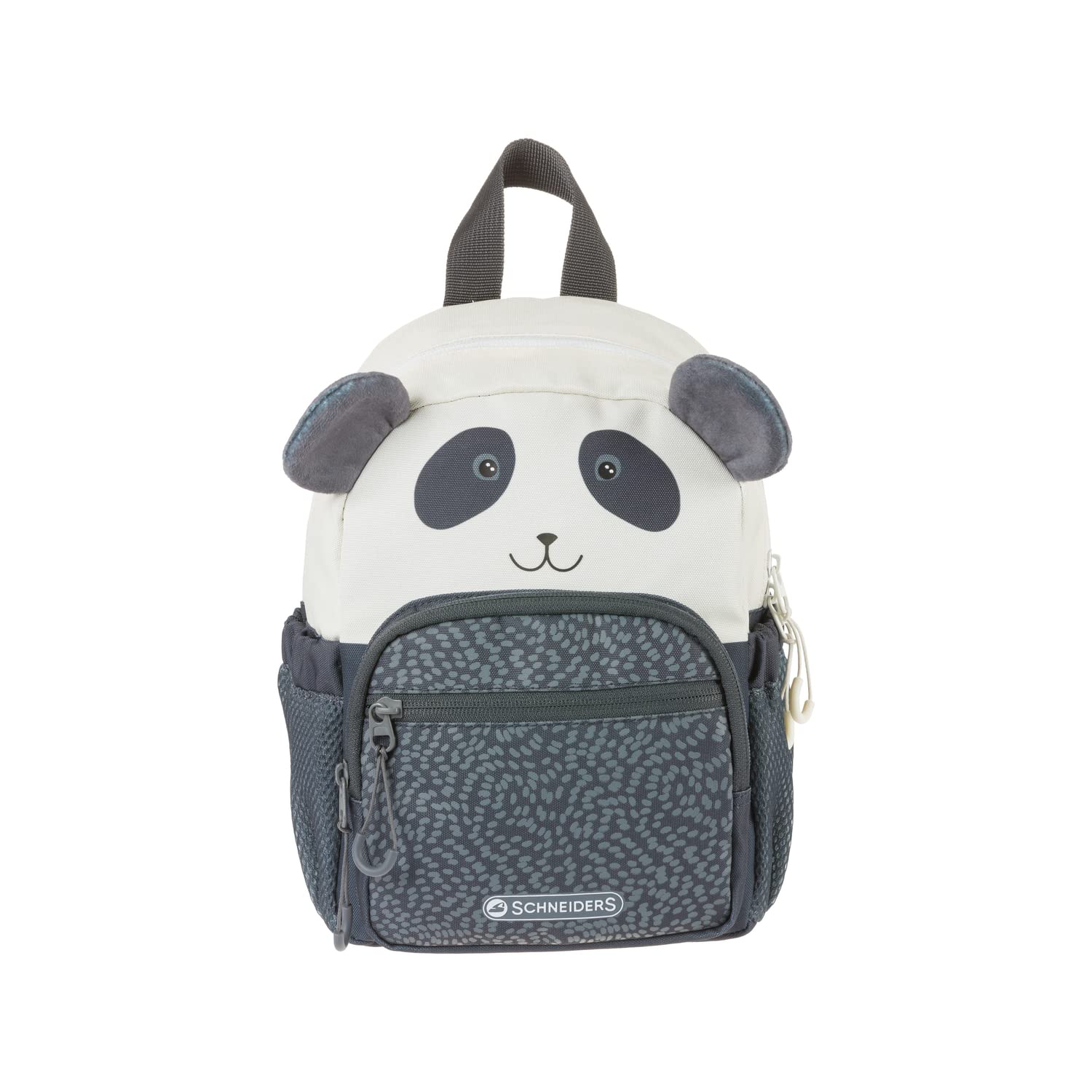 Schneiders Vienna 49462-079 - Zaino per Bambini Mini Panda, Circa 18,5 x 27 11 cm, con Volume di 6 Litri, 2 Scomparti e Tasche Laterali