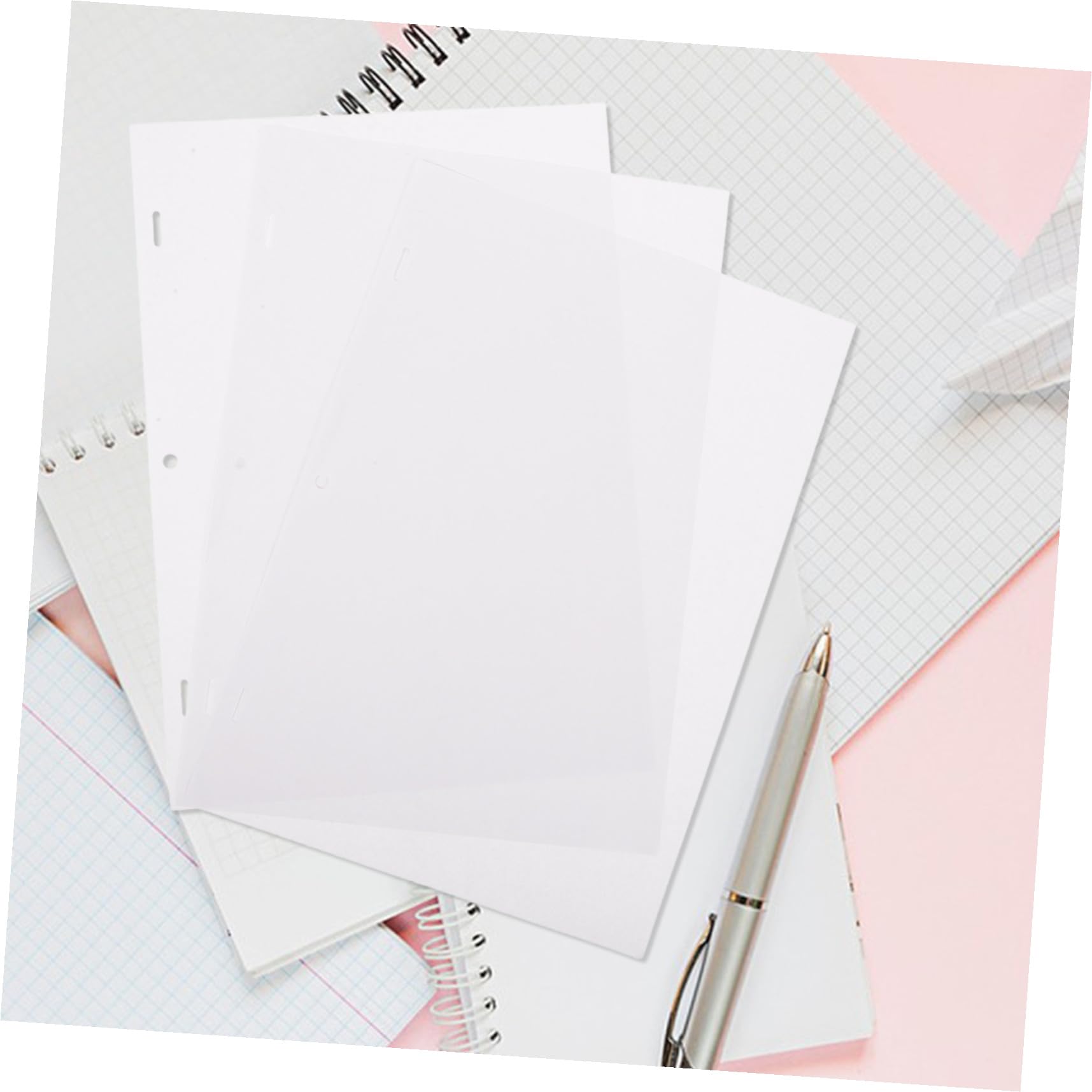 MAGICLULU 200 Stück Animationspapier für Schüler mit Feiner Glatter Oberfläche Leeres Zeichenpapier zum Malen und Zeichnen im Bastel und Kunstunterricht