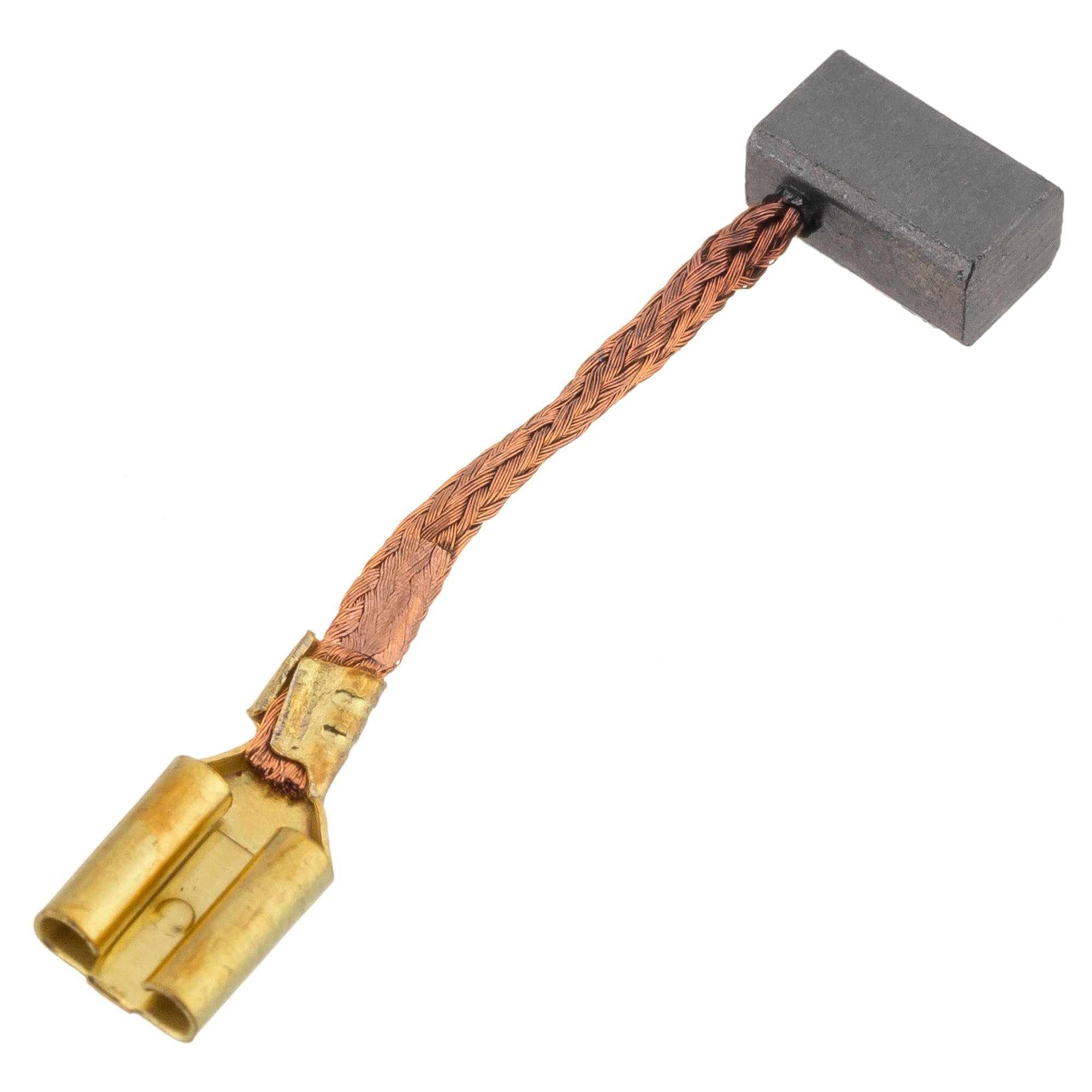 2pcs 4mm x 4.5mm x 8mm Carbon Motor Brush - For Toyota Corolla Car Window Lift Fan - With Copper Wire Electrical Spare Part Accessories Electric Brushes Set Replacement Electronic Power Tool