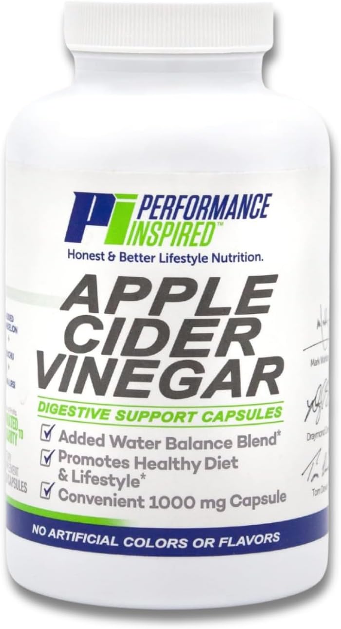 Apple Cider Vinegar Capsules – 1000mg – 180 Count