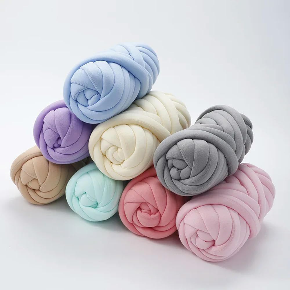 250G/500g/1kg di Spessore Grosso Filato Animato Tubo di Lana di Cotone all'Uncinetto Lane E Filati per Il Fai da Te Coperta Cappello ingombrante Braccio Roving Maglieria A Mano Spin Filato