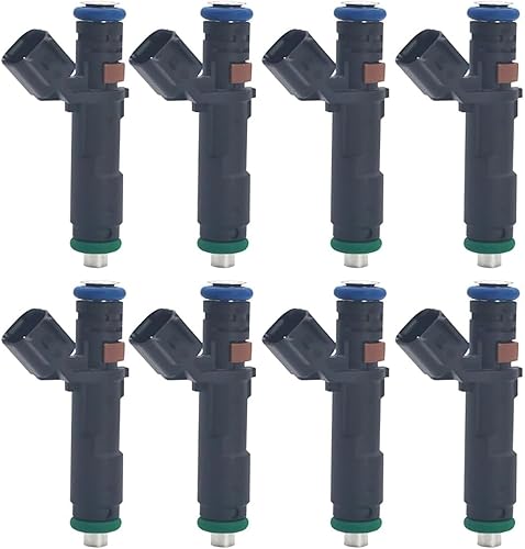 8 inyectores de combustible compatibles con Ford Expedition F-150 F-250 Super Duty Lincoln Mark LT Navigator V8 5.4L 5.4 FJ817 de 8 piezas