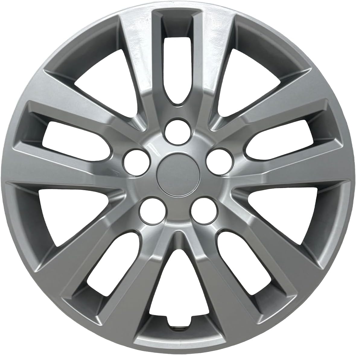 Hubcap Replacement for Nissan Altima 2013-2018, 16-inch Premium Wheel Cover, Silver, (1 Piece)