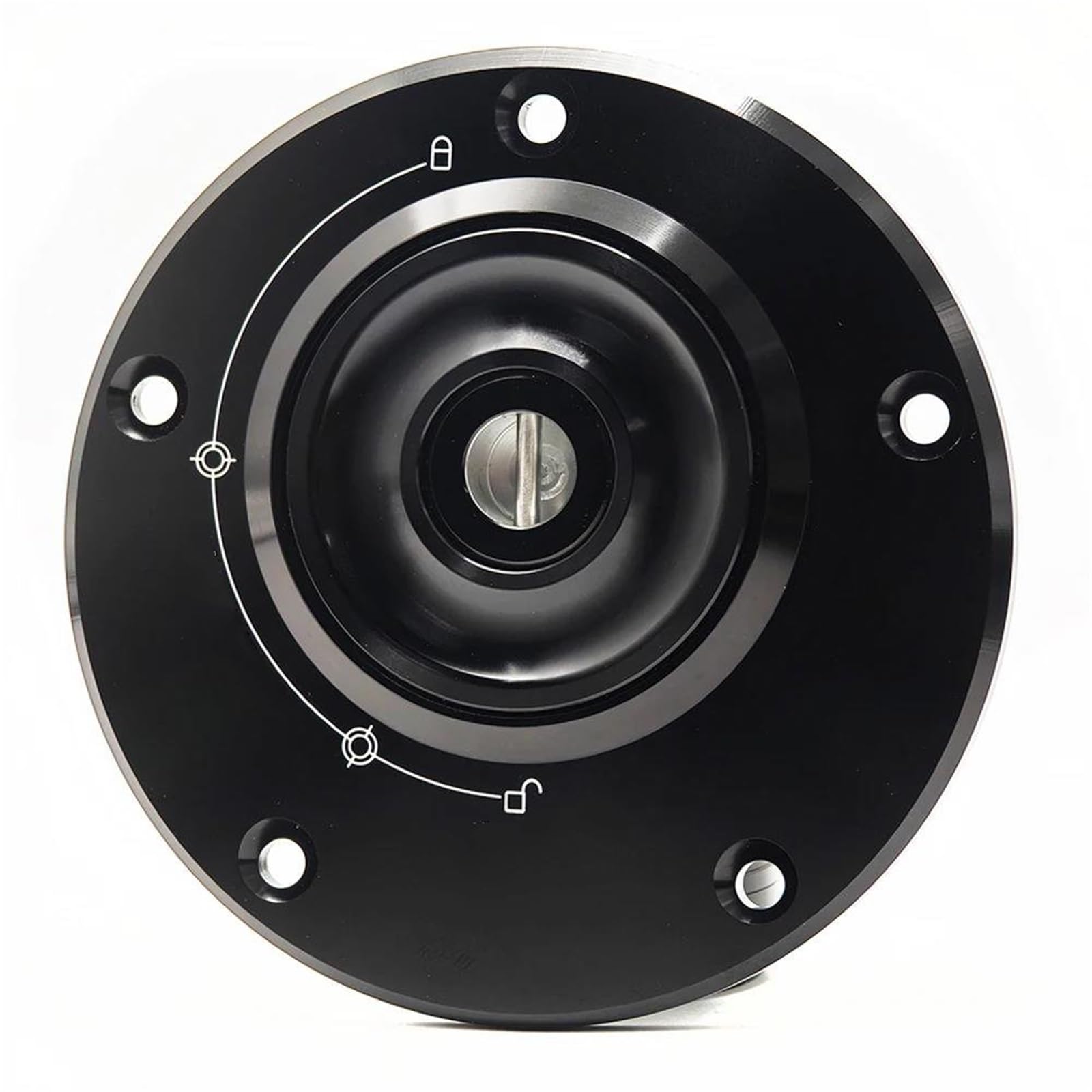 Pieza de motocicleta Accesorios Para Motocicletas: Tapa Del Depósito De Combustible Y Aceite Sin Llave Para SUZUKI SV650/A/M/XAM 2019-2024 SV650S/A/SA 2003-2018 2017 2016 2015(Nero)