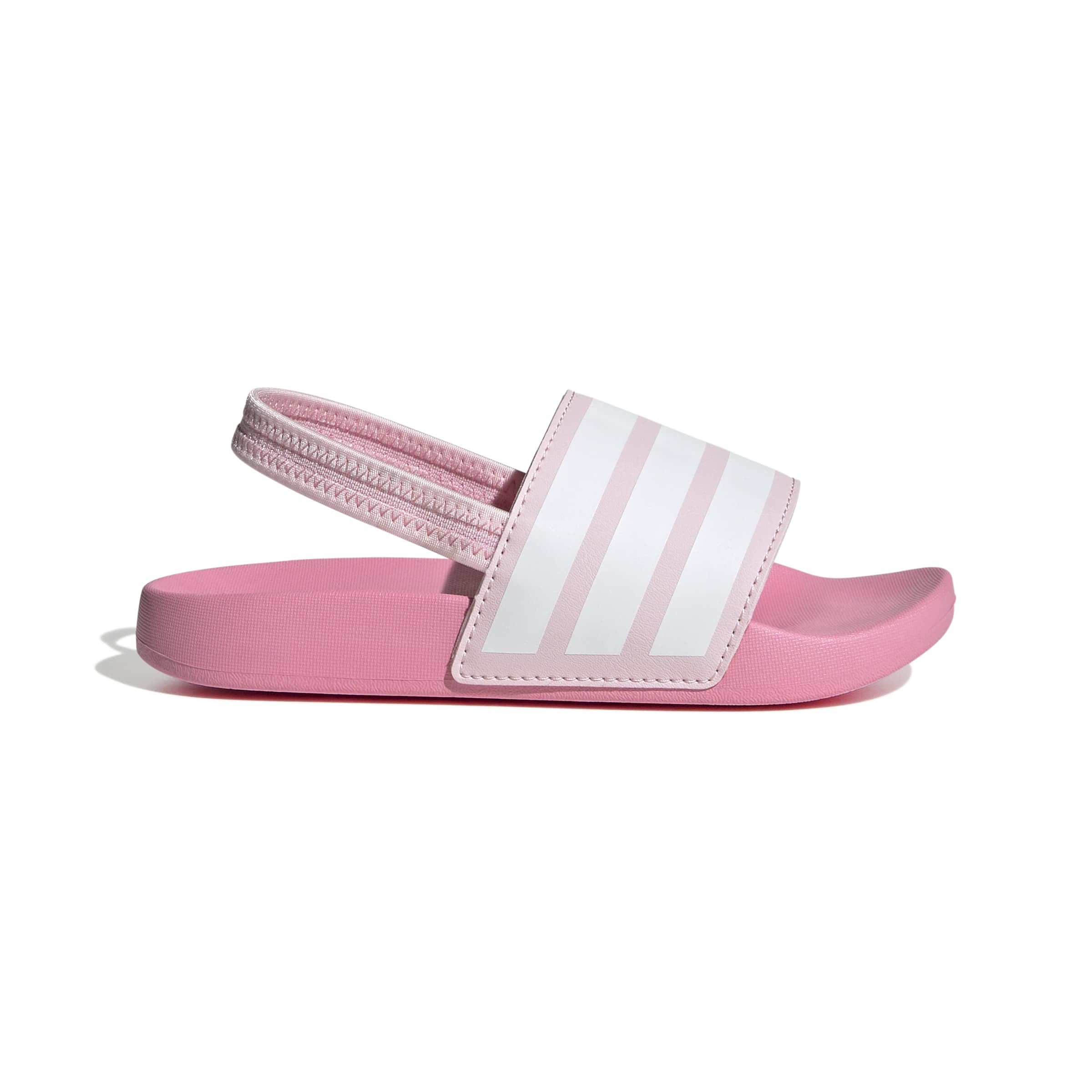 adidas Unisex niños ADILETTE ESTRAP SLIDES CHILDREN, Clear Pink/Cloud White/Bliss Pink, 34 EU