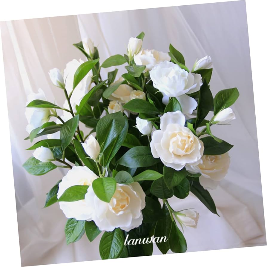 Amazon.com: ARTIBETTER Artificial Gardenia Fake Touch Gardenia