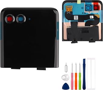 Replacement LCD Small External Screen Digitizer Assembly Compatible with Moto Razr 2025/Razr 60 XT2553 3.6" with Tools