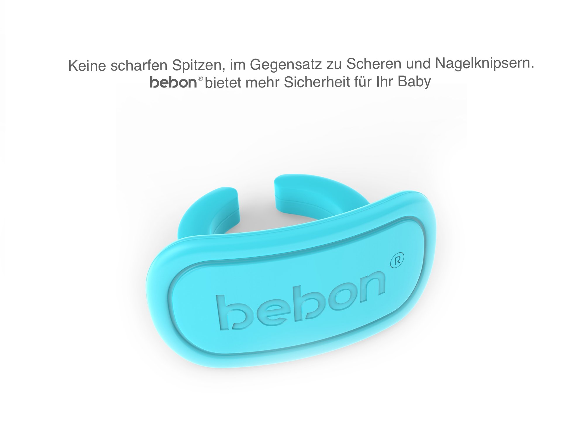 bebon® - Cura delle unghie per neonati, pratico set per la cura delle unghie dei neonati a partire da 0 mesi, idea regalo per le mamme in dolce attesa, 18 lime usa e getta