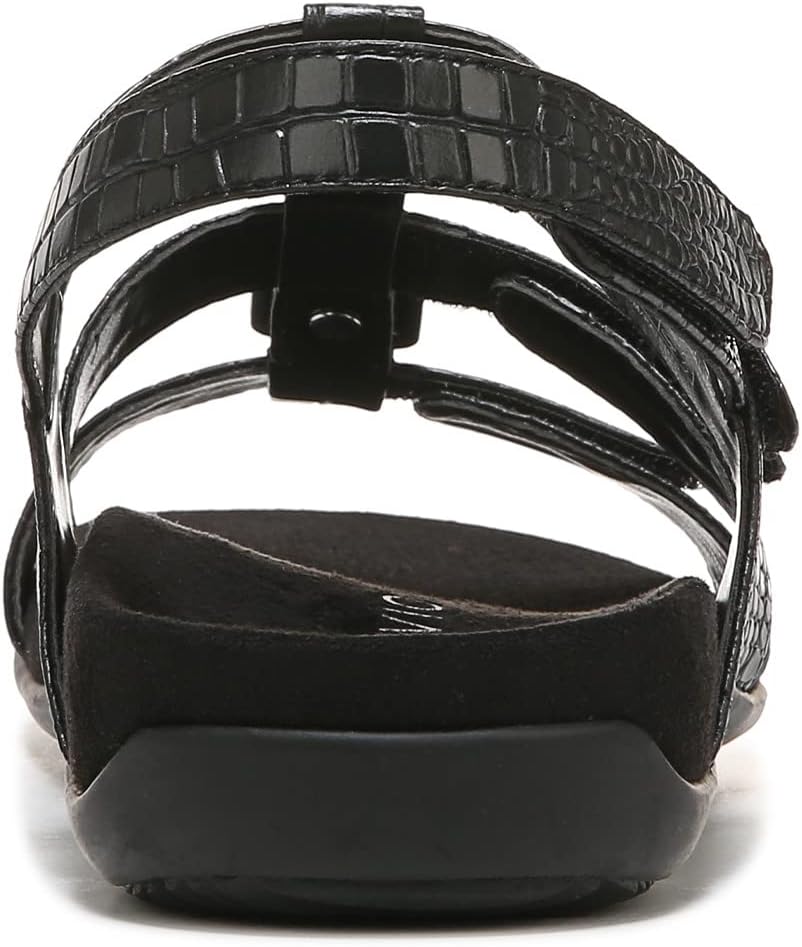 Vionic Women's Women's Rest Amber Backstrap Sandal - Ladies Adjustable Walking Sandals with Concealed Orthotic Arch Support