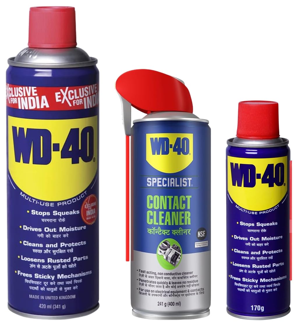 WD-40 Specialist® All Purpose Contact Cleaner 400ml - Drive Out Dirt, Dust, Oil, Flux Residue, and M-picture-23