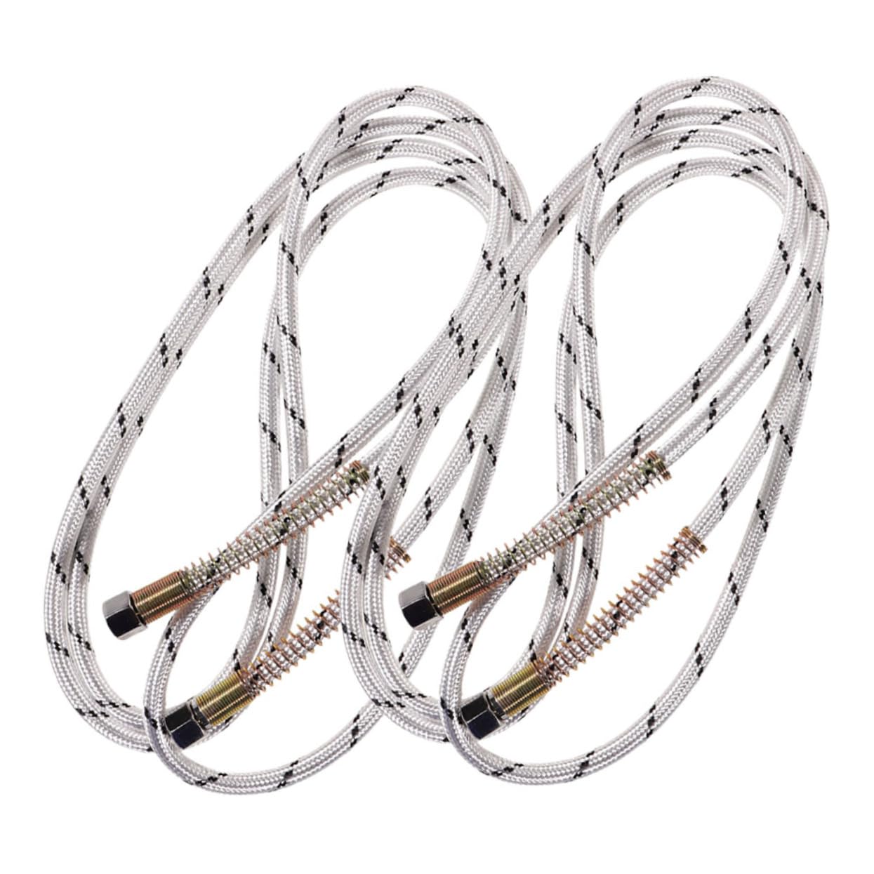 Mikinona 2pcs Pressure Steam Hose for Ironing Machines Leak Construction Easy Installation Compatible High-Pressure Steam Cleaners Replacement Parts