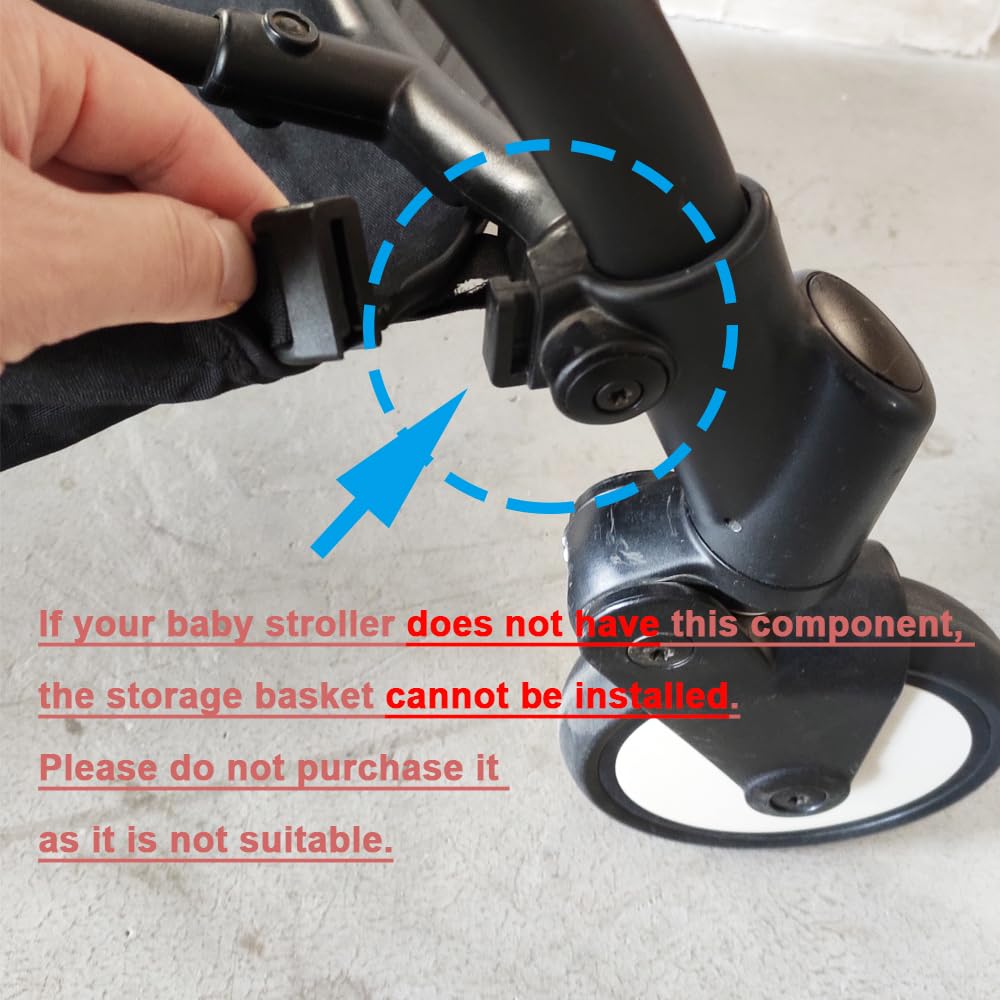 Sacchetti portaoggetti, Carrello per passeggino compatibile con Babyzen YOYO