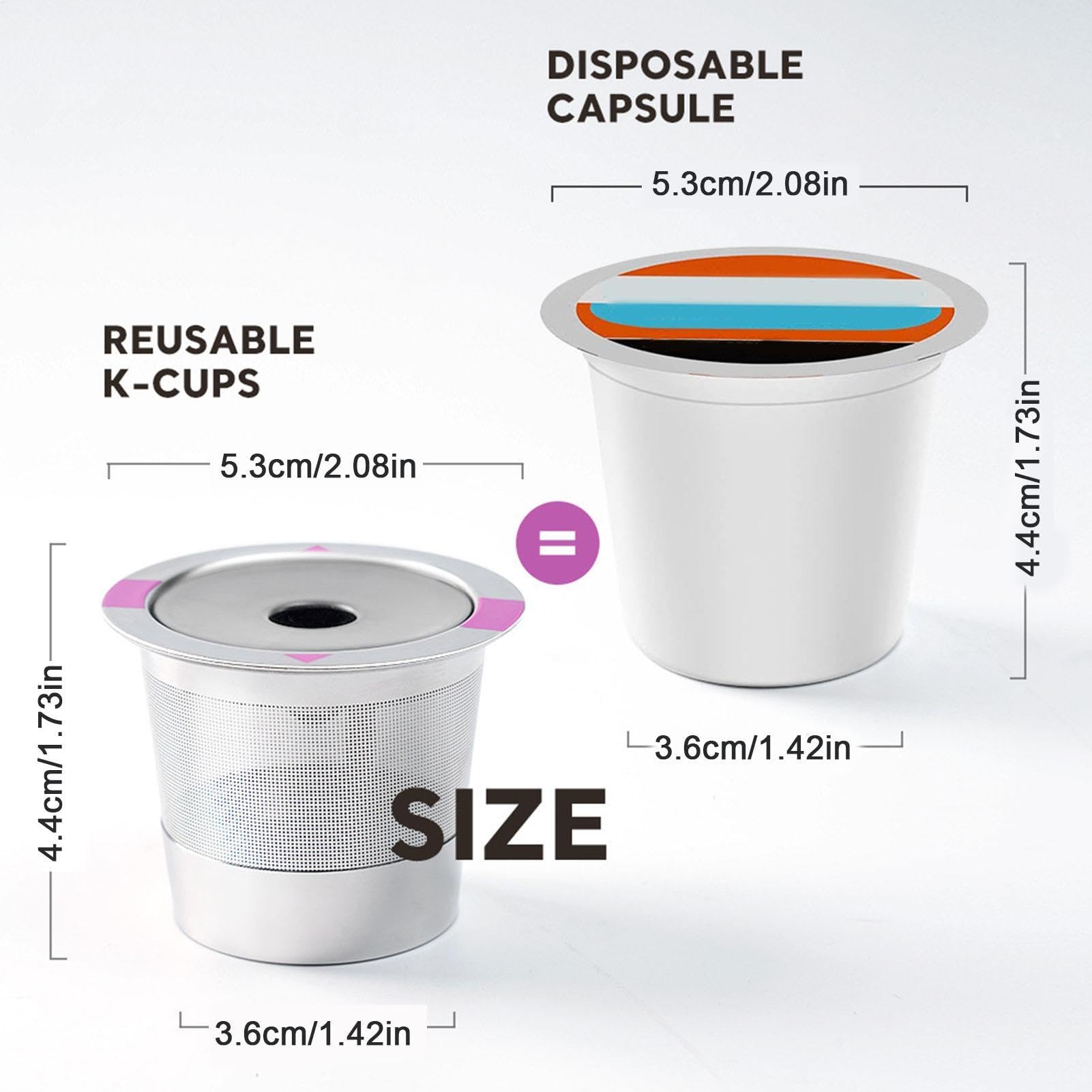 Café de vainas reutilizables, vainas reutilizables para café Filtros de