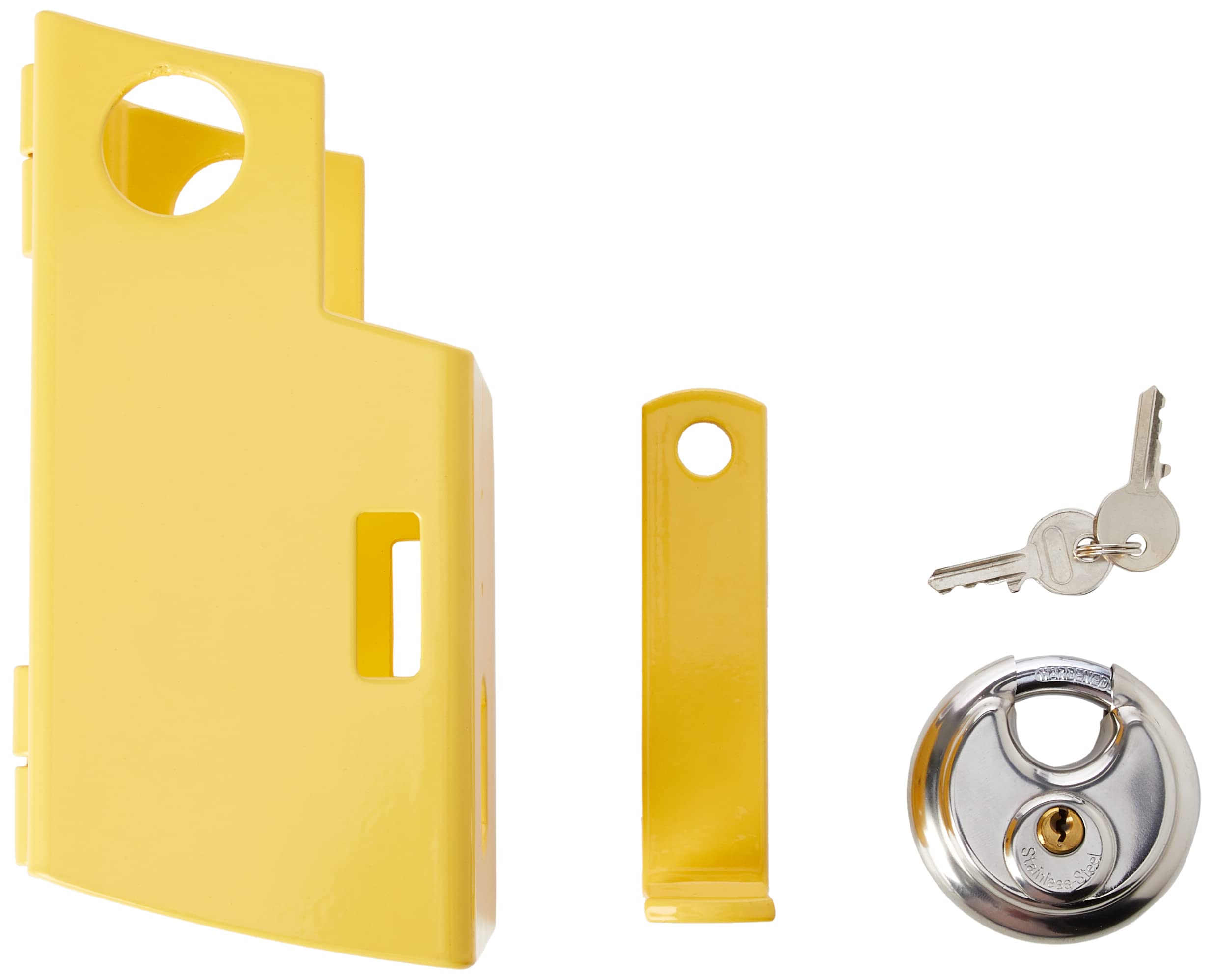 Hyfive, lucchetto resistente per gancio da rimorchio da caravan.