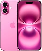 Renewed Apple iPhone 16 128GB Pink Unlocked US Version - A18 Chip, Super Retina XDR, 48MP Camera