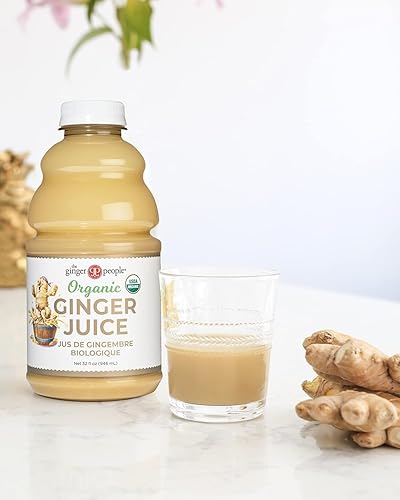 Miniatura 35 de The Ginger People Juego de jugo de jengibre y cúrcuma Digestión + antiinflamatorio 8 onzas líquidas (paquete de 2)