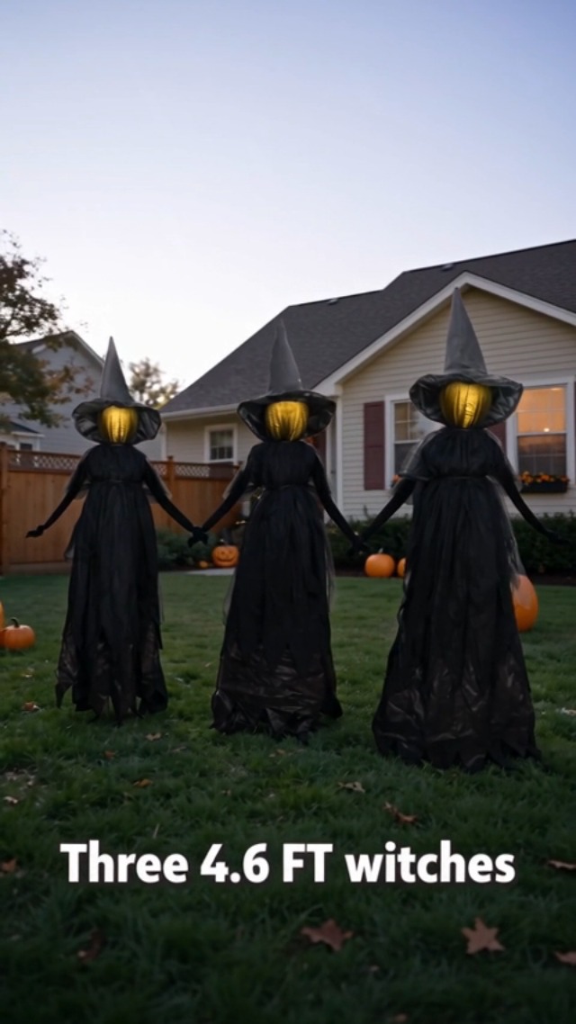 Amazon.com: DR.DUDU Halloween Decorations Outdoor 4.6 FT Light Up