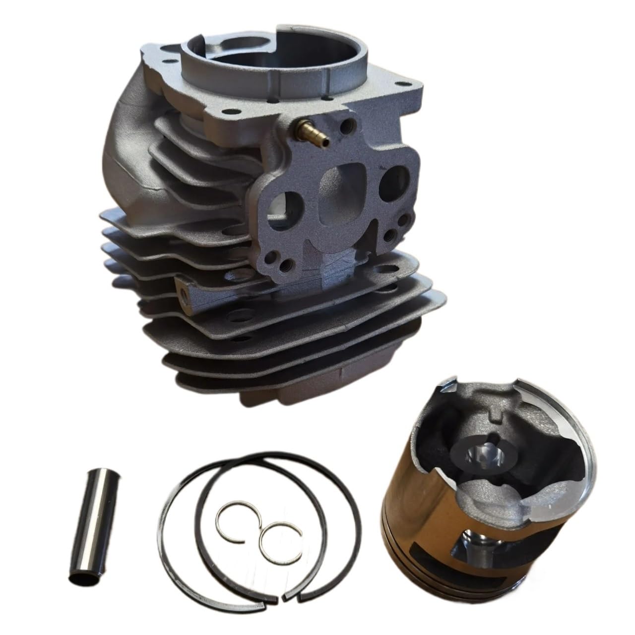 Cylindre piston 51mm revêtement chromé pour rechange tronçonneuse H576