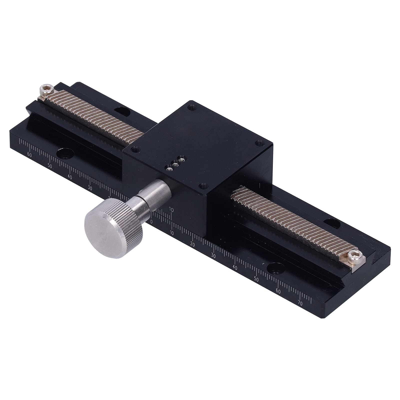 Aramox X Stopień Liniowy Stop Aluminium Jaskółczy Ogon Stopień Liniowy 40 X 40 Mm Koło Zębate i Skok Zębatki Instrukcja Dostrajania Zapewniająca szybką jazdę