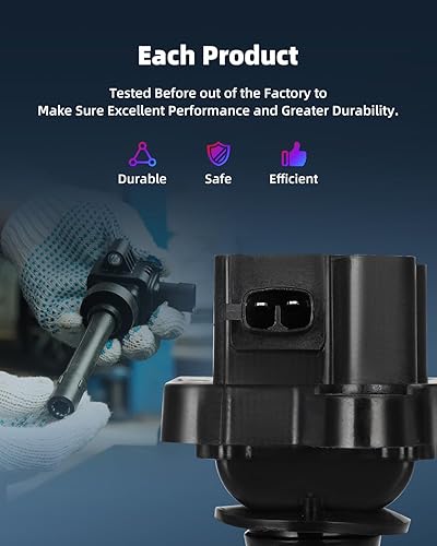 Vista 2096 de ECCPP Bobinas de encendido portátiles de repuesto para automóvil compatibles con Infiniti I30/para Nissan Maxima 3.0L V6 2000-2001 Reemplazo