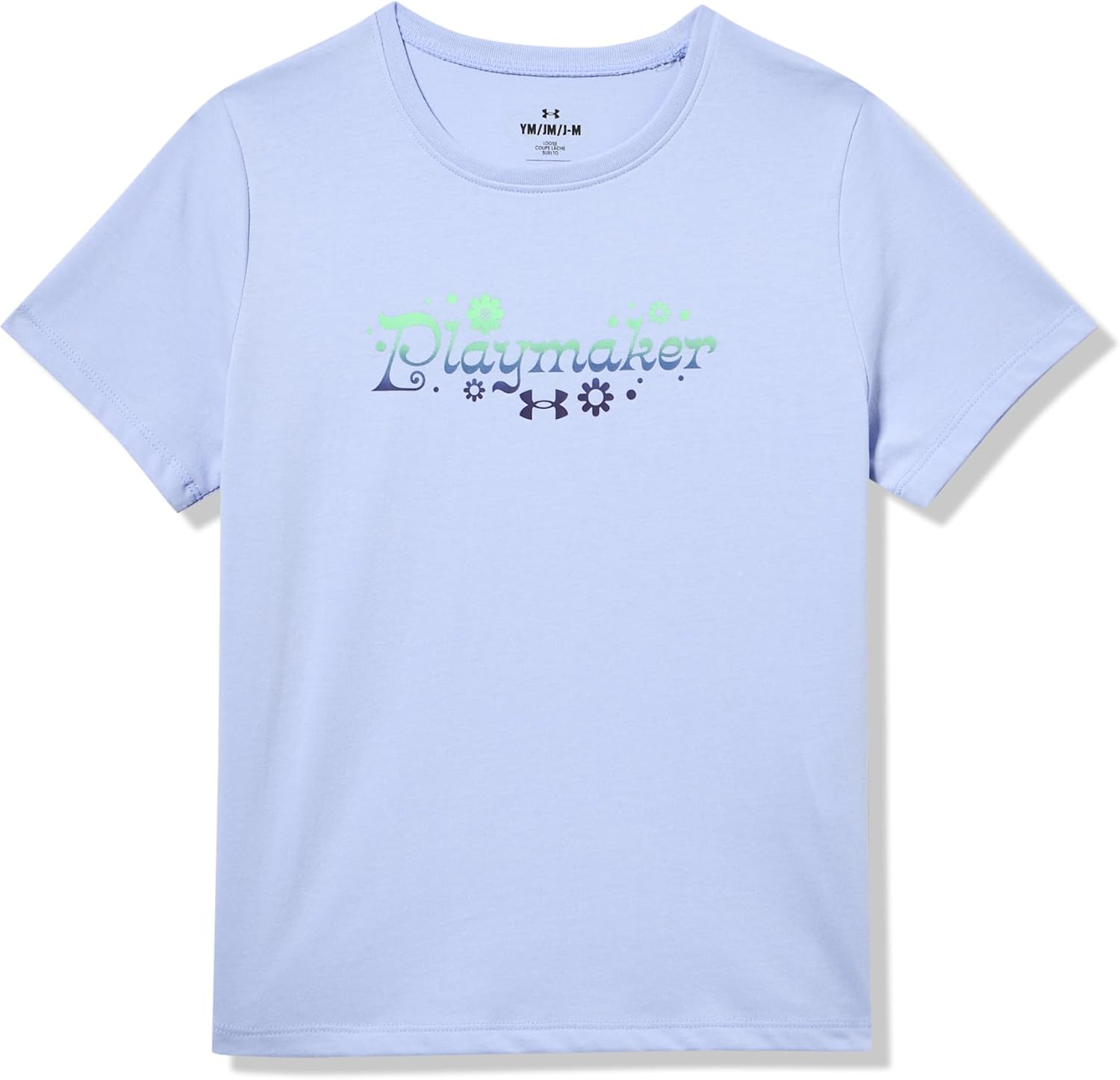 Under Armour Girls' Playmaker Short Sleeve T Shirt