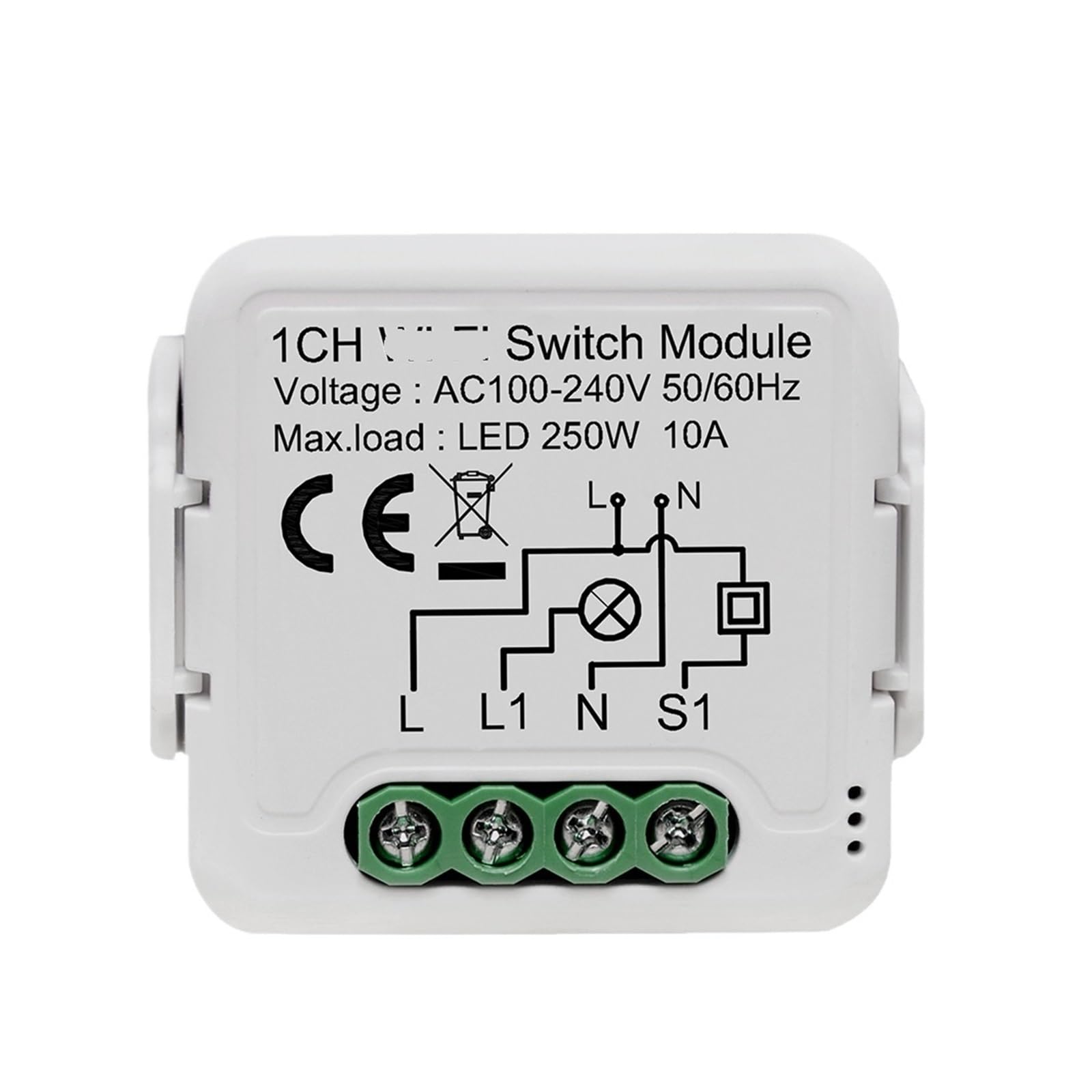 Module commutateur lumière intelligente pour réparer un va-et-vient sans fil