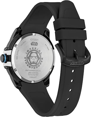 CITIZEN Men's Eco-Drive Stormtrooper 44mm Stainless Steel AW1659-00W