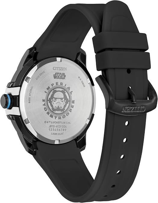 CITIZEN Men's Eco-Drive Stormtrooper 44mm Stainless Steel AW1659-00W