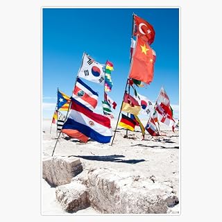 United Nations - Salar De Uyuni, Bolivia Sticker Vinyl Decal Bumper Sticker 5"