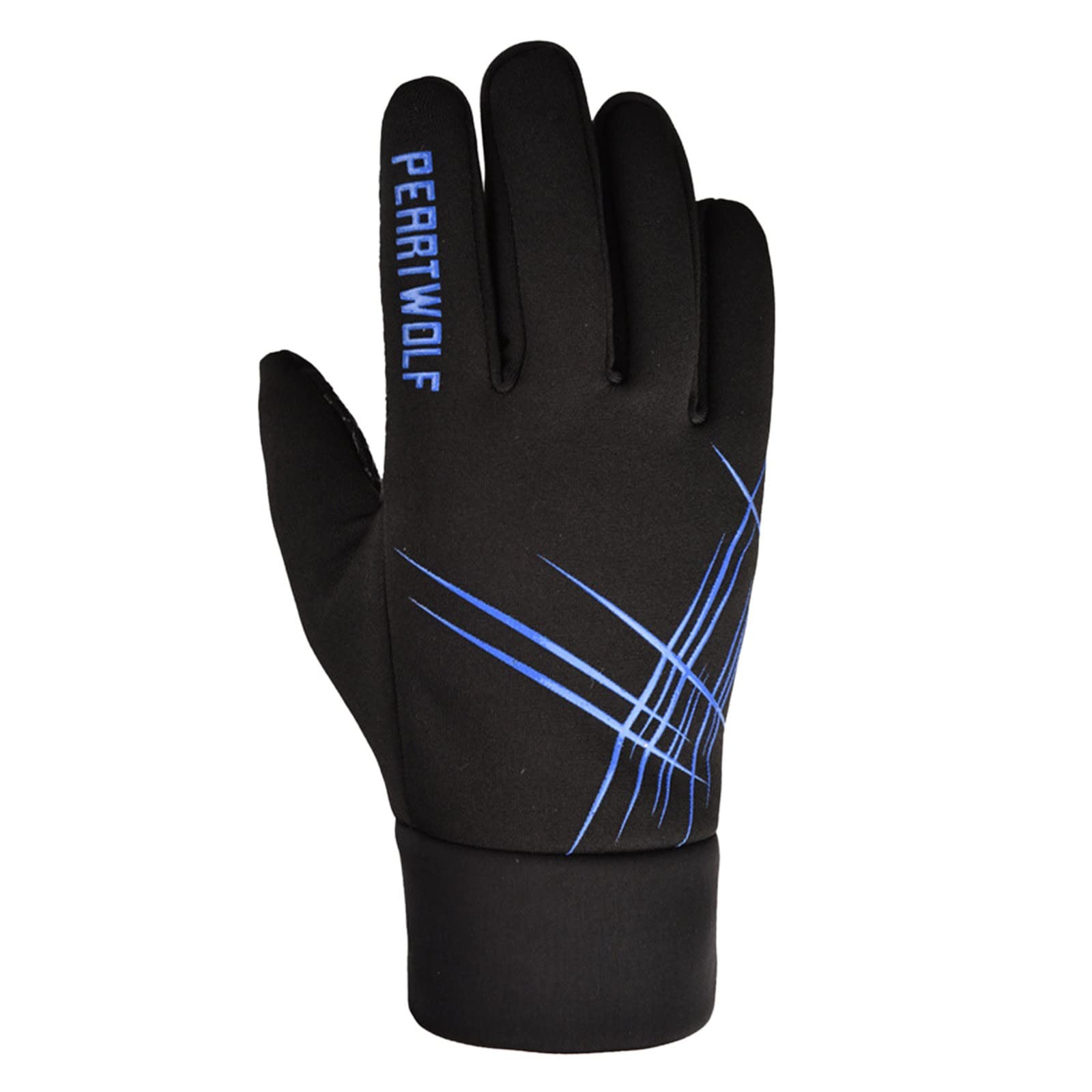 Gants d'équitation d'hiver chauds de sport, akcesoria thermiques d'hiver, narciarski extérieur tactile, coupe-vent imperméable anti-rapant