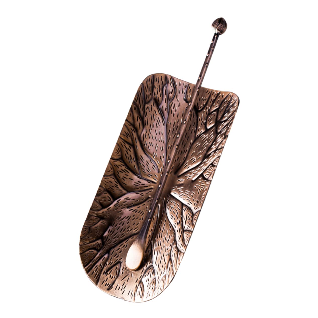 Cabilock Japanese Tea Scoop Spoon Tea Leaf Scoop for Loose Tea Tea Holder Tea Tools Set