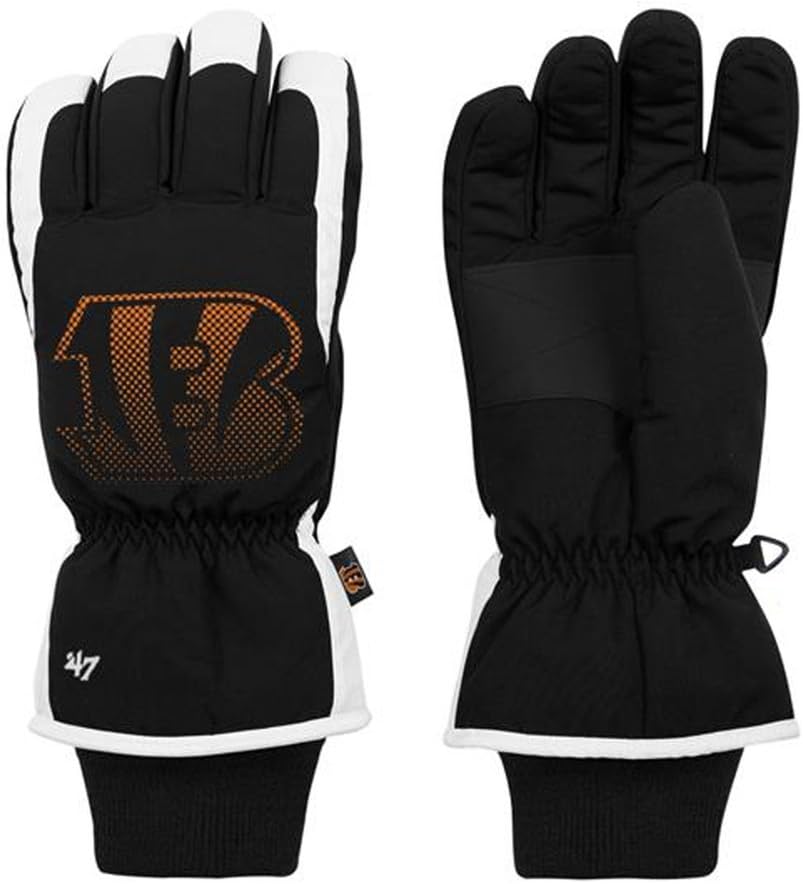 Cincinnati Bengals - Logo Glade Black Ski Gloves