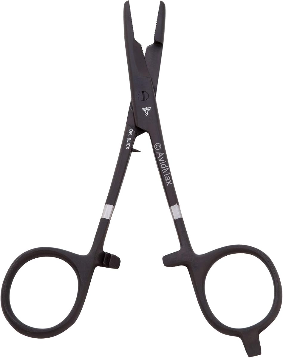 Dr. Slick 6.5" Scissor Clamp Black Straight
