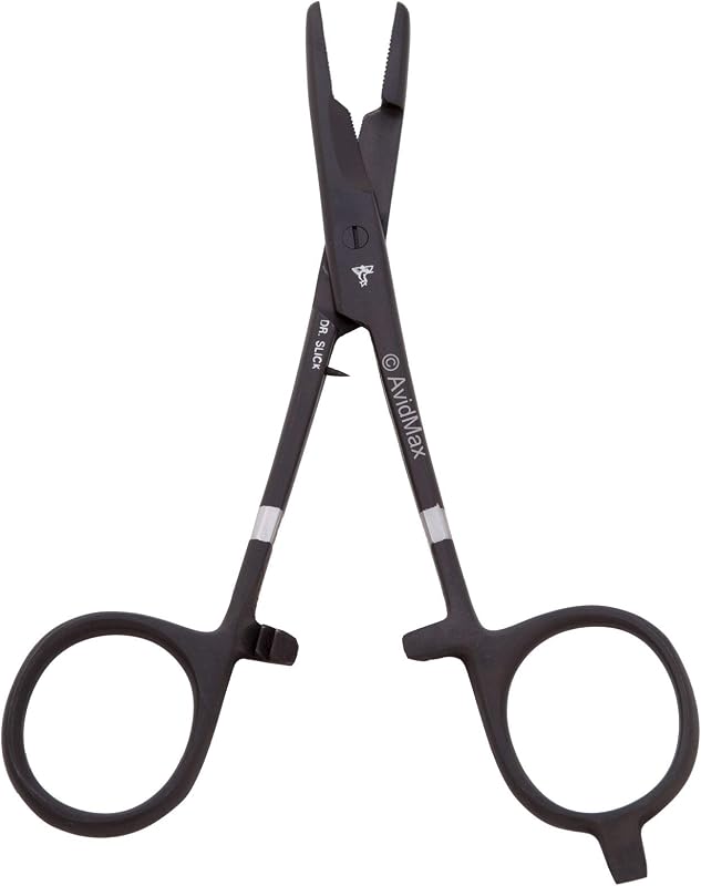 Dr. Slick 6.5" Scissor Clamp Black Straight