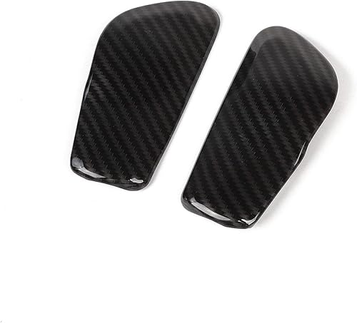 Miniatura 7 de SQQP Cubierta de la perilla de la palanca de cambios de fibra de carbono para Jeep Grand Cherokee 2017-2021 (fibra de carbono)