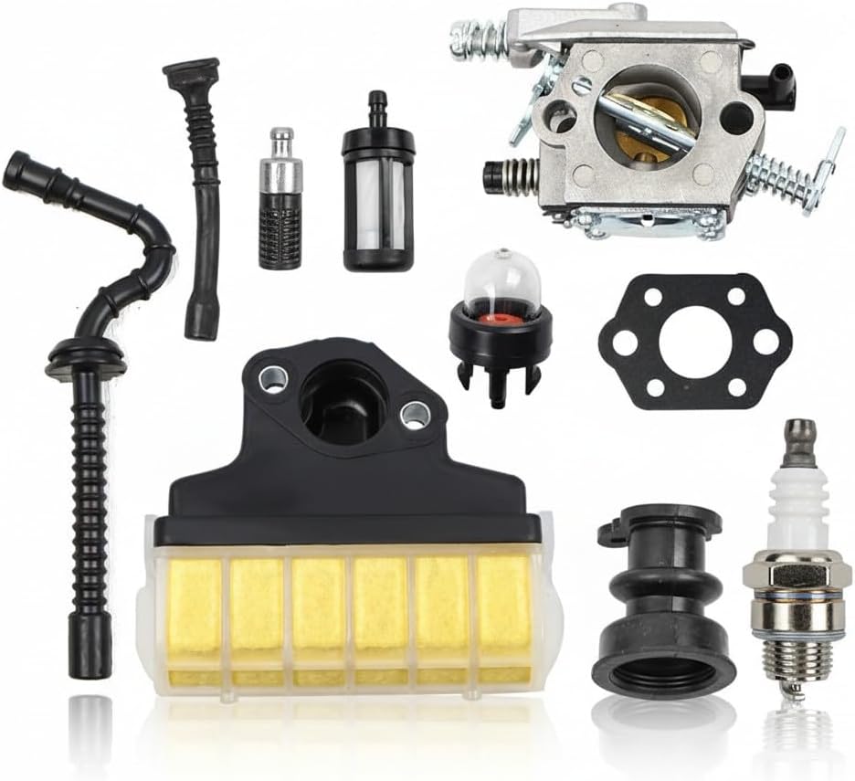 Carburetor Maintenance Kit 1 Pack Compatible Engines MS250 MS230 MS210 Reliable Performance for Yard Care & Landscaping DIYers